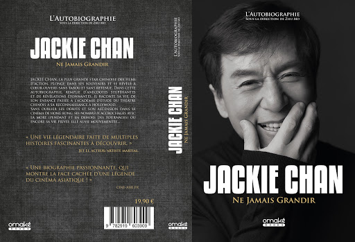 Livre Jackie Chan - Ne jamais grandir (couverture)