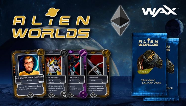 Packs de cartes Alien Worlds