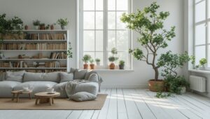 Salon minimaliste