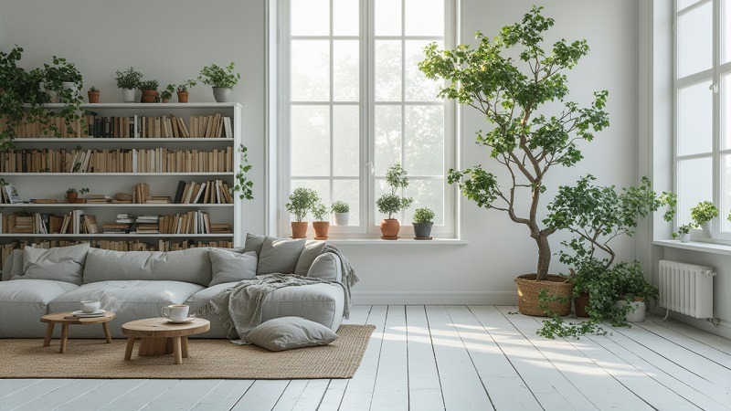 Salon minimaliste