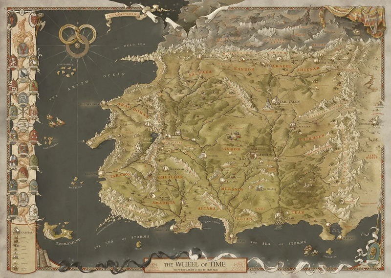 carte la roue du temps