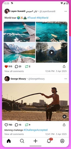 interface upscrolled