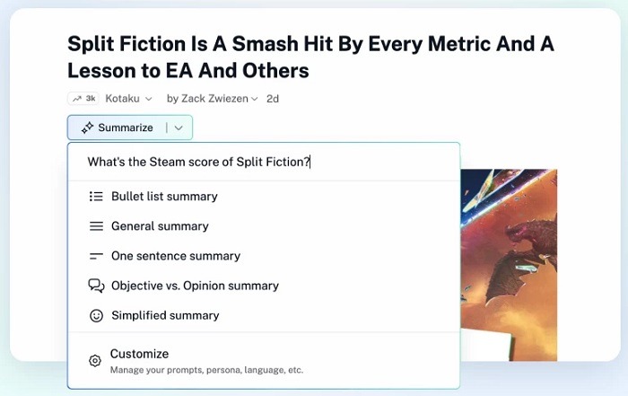 résumé Ia Inoreader